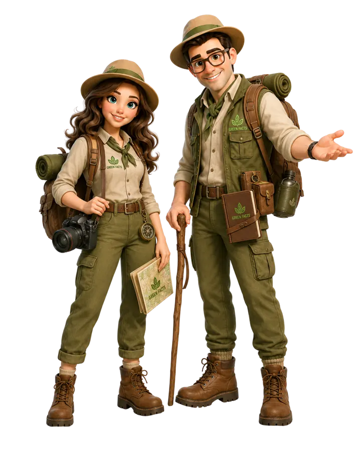 Green Fact team members ready for an environmental field visit